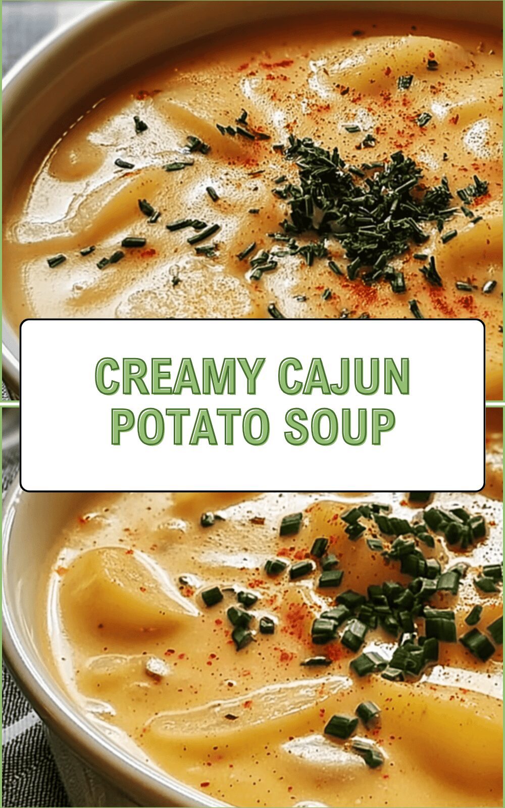 Creamy Cajun Potato Soup