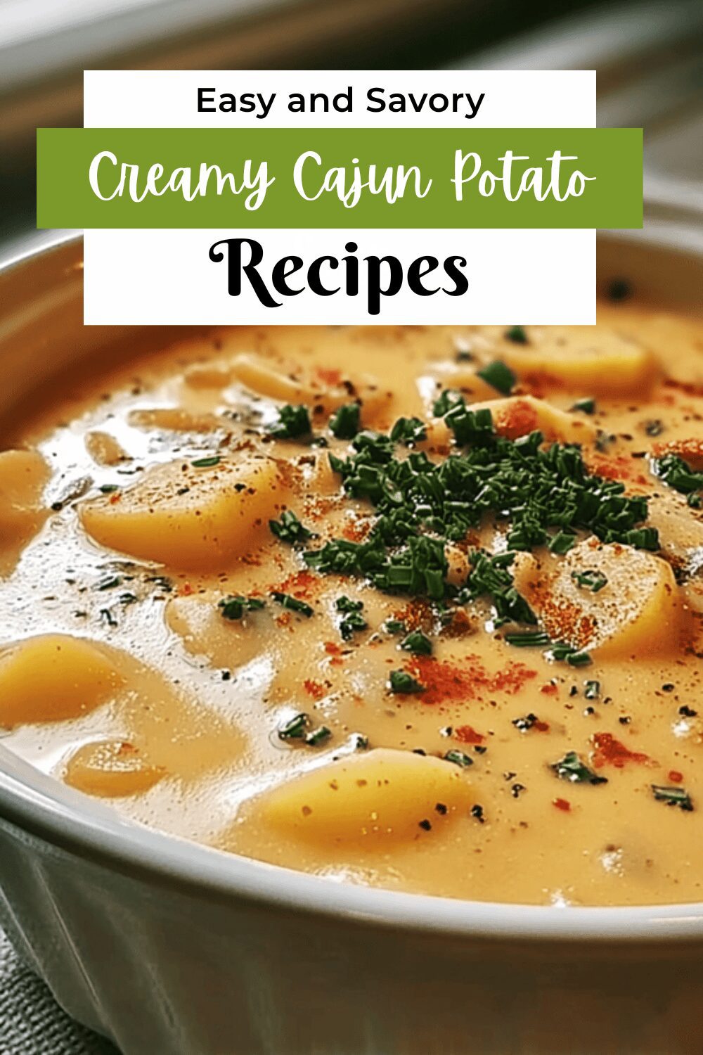 Creamy Cajun Potato Soup
