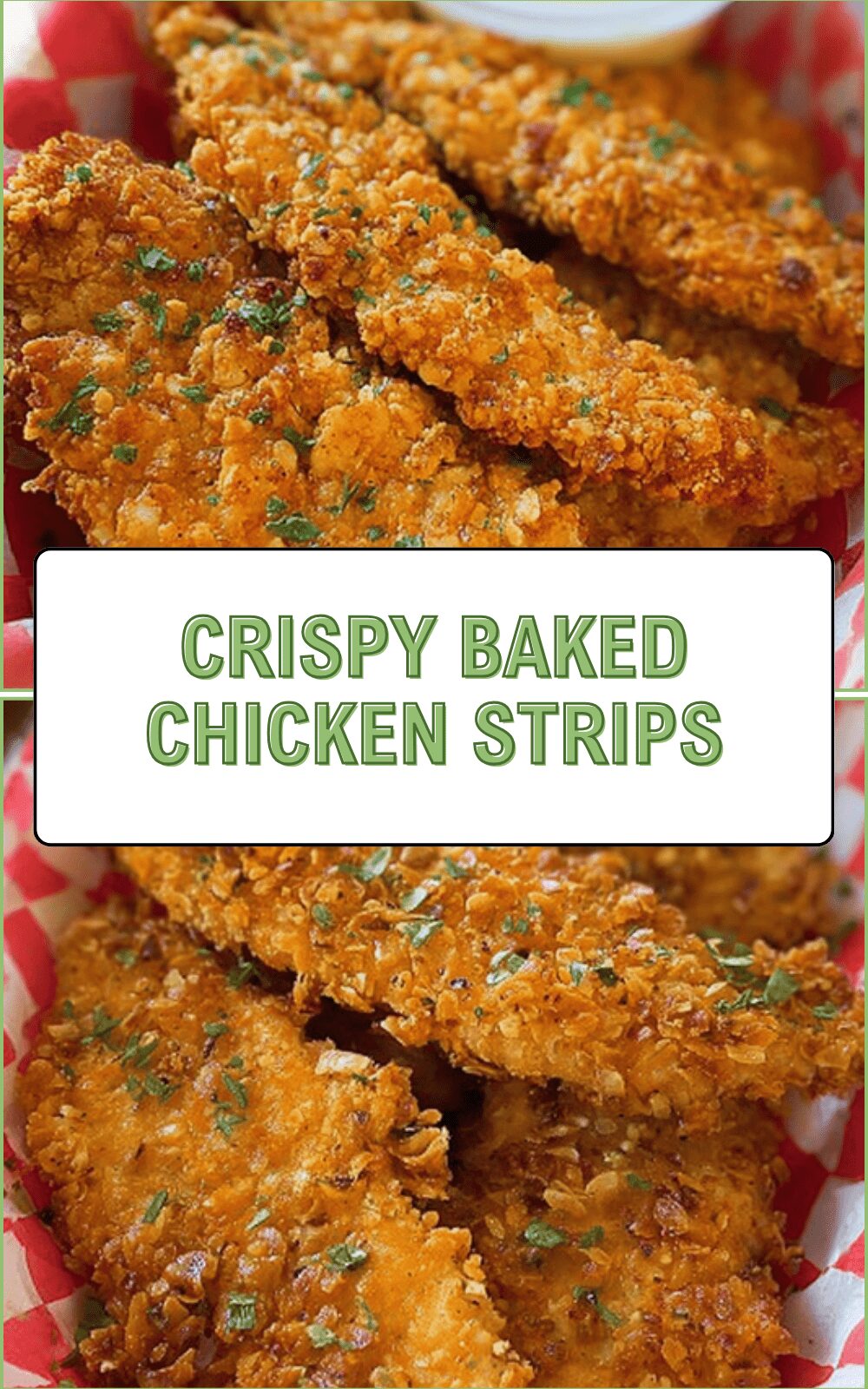 Crispy Baked Chicken Strips
