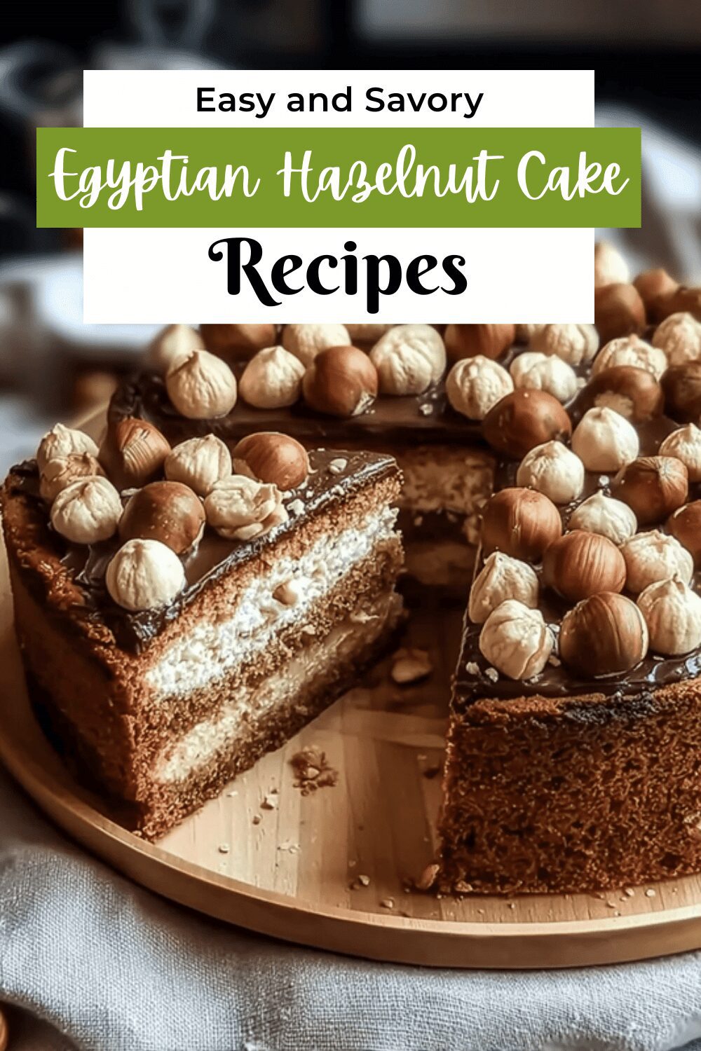 Egyptian Hazelnut Cake Recipe With Authentic Middle Eastern Flavors 7 Egyptian Hazelnut Cake