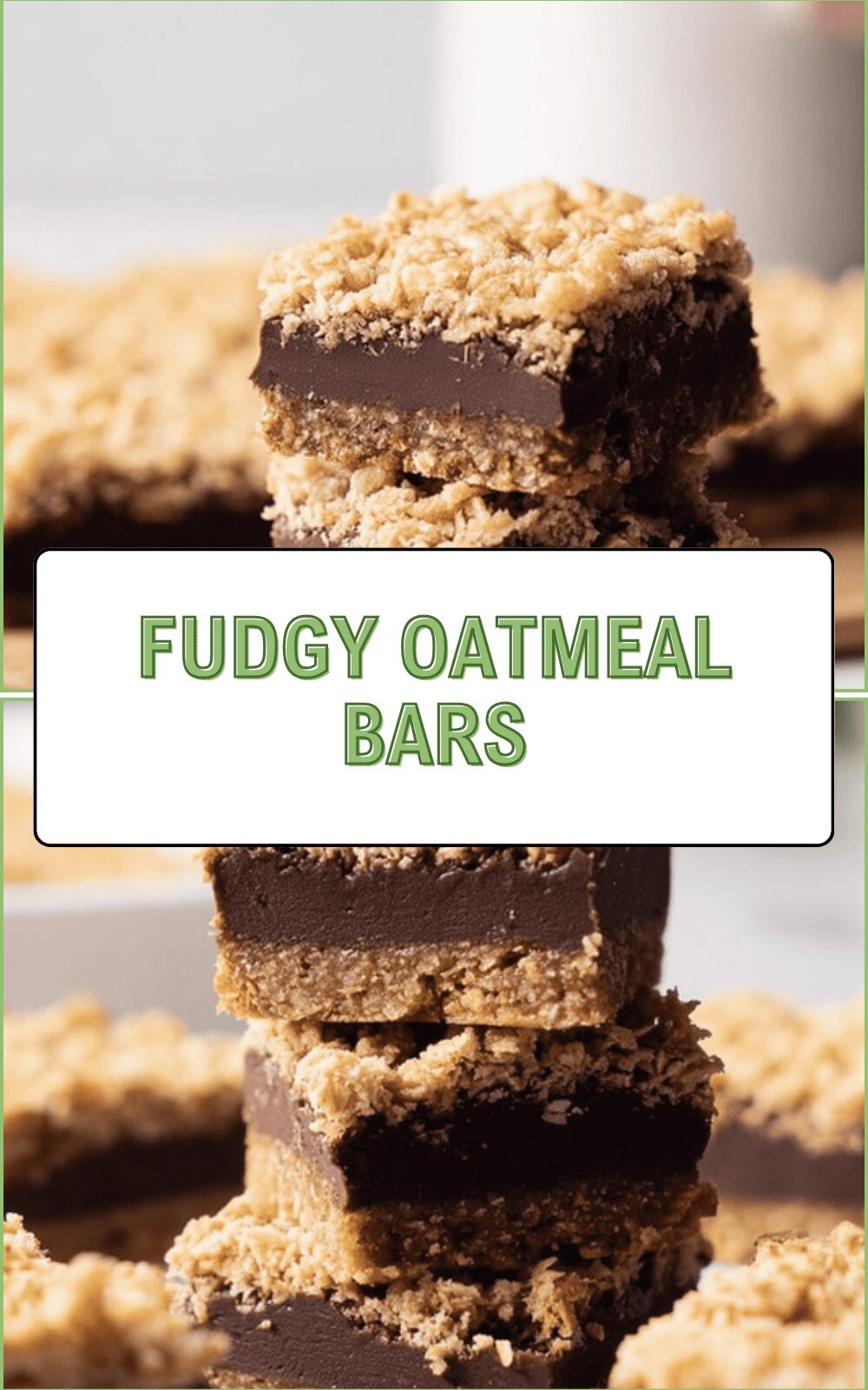 Oatmeal Fudge Bars Recipe With Rich Chocolate And Chewy Texture 6 Fudgy Oatmeal Bars