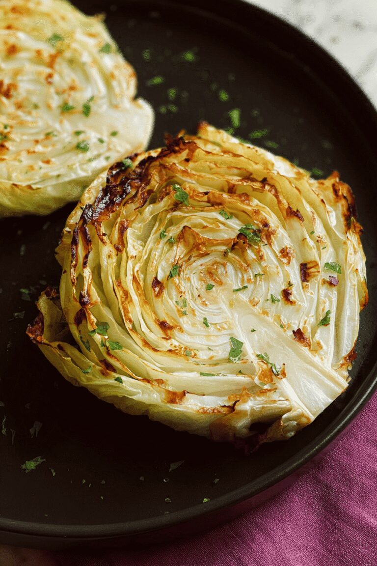 Garlic Roasted Cabbage Wedges 16.Png