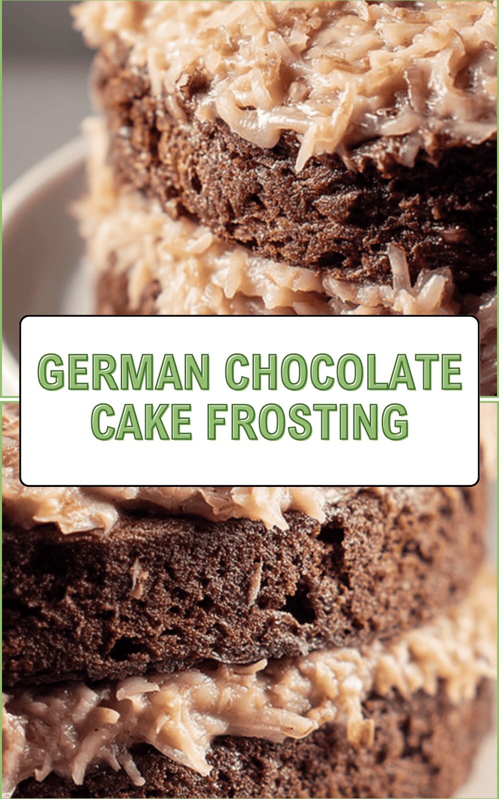 German Chocolate Cake Recipe With Classic Coconut Pecan Frosting 6 German Chocolate Cake Frosting