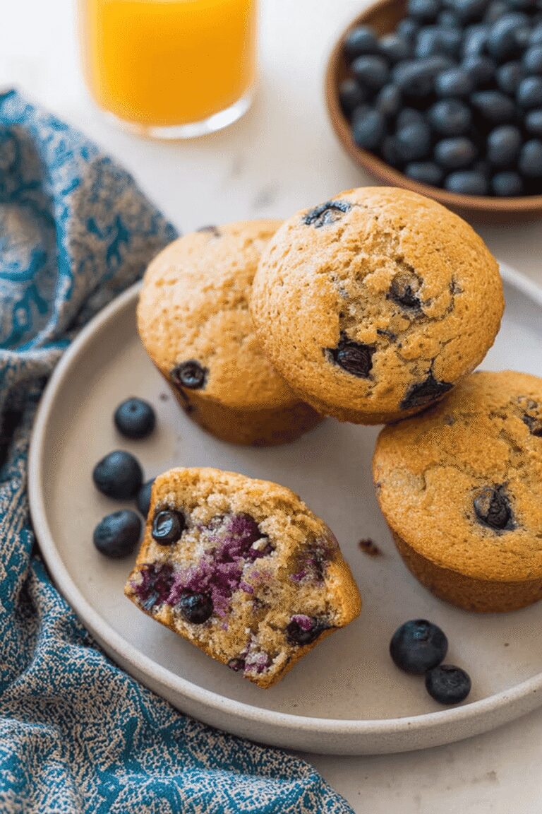 Healthy Blueberry Muffins 98.Png