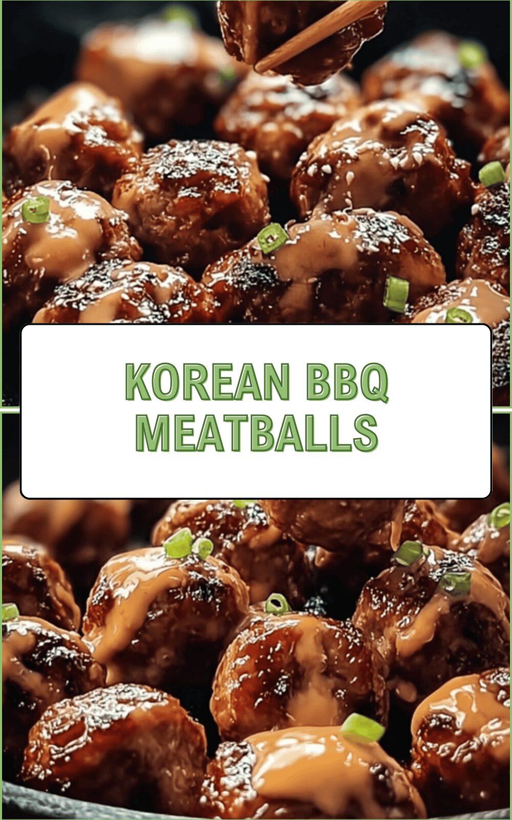 Korean Bbq Meatballs