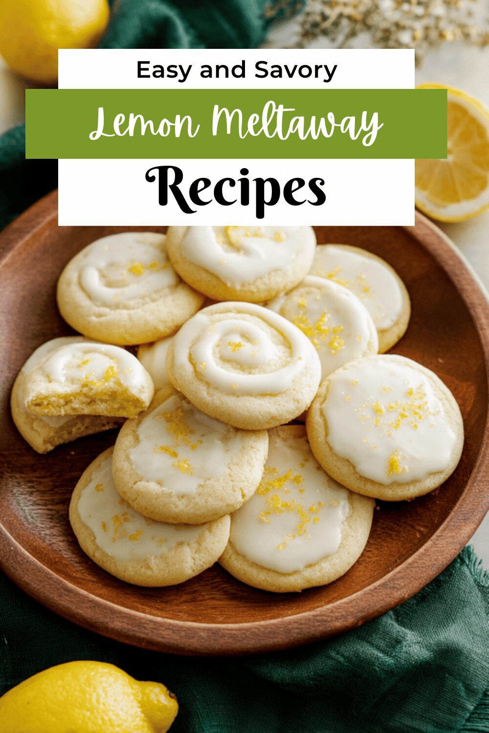 Lemon Meltaway Cookies Recipe For Soft, Zesty Treats 7 Lemon Meltaway Cookies