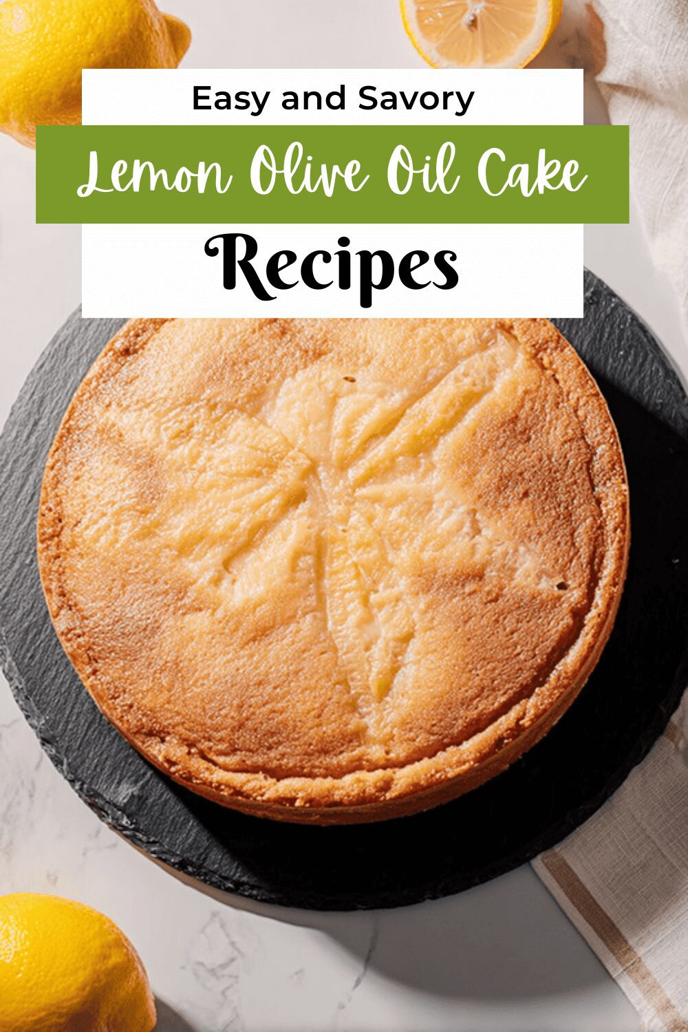 Lemon Olive Oil Cake Recipe With Zesty Citrus Flavor And Moist Texture 7 Lemon Olive Oil Cake