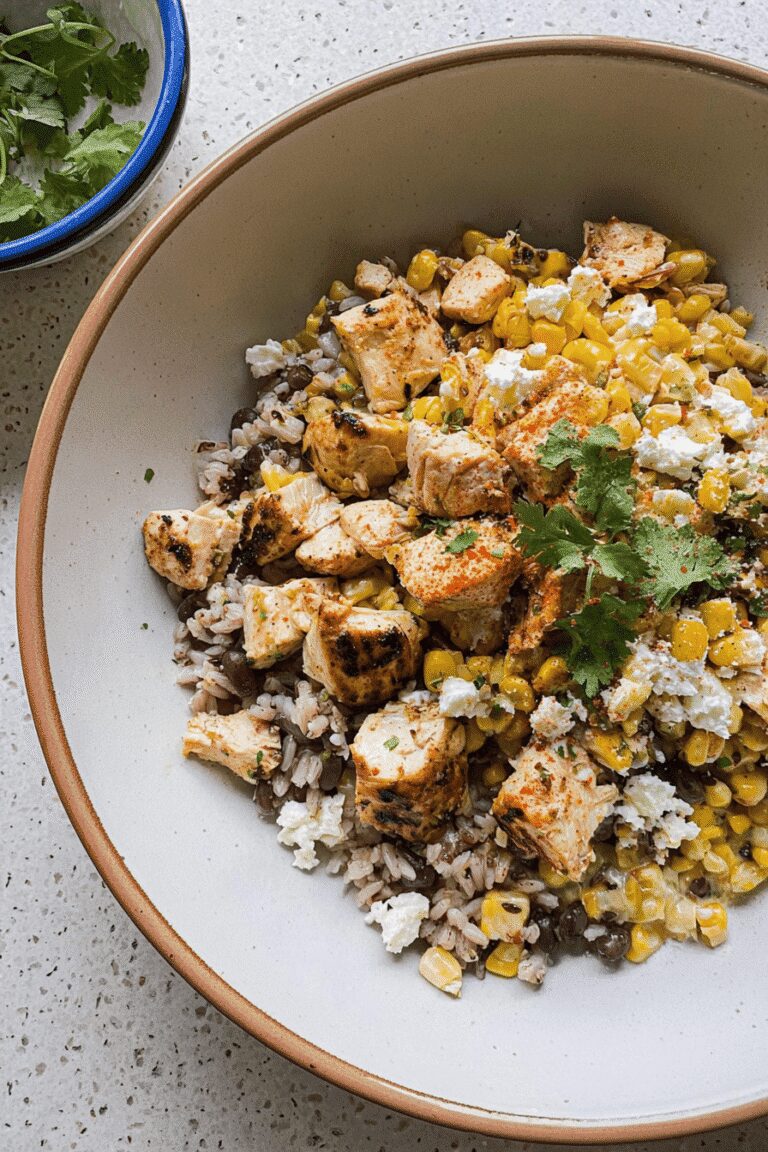 Mexican Street Corn Chicken Rice Bowls 82.Png