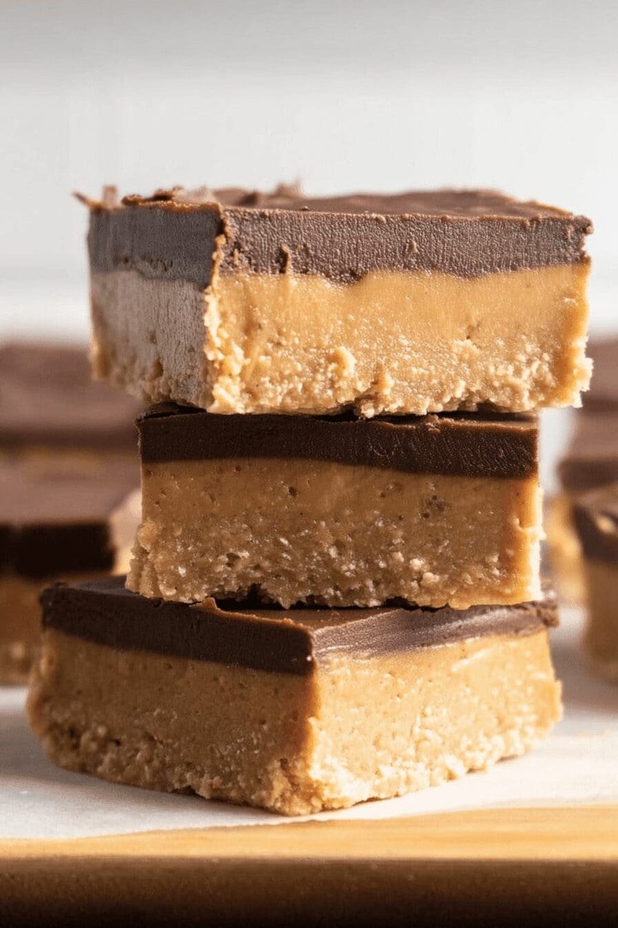 No Bake Chocolate Peanut Butter Bars Recipe With 5 Easy Ingredients