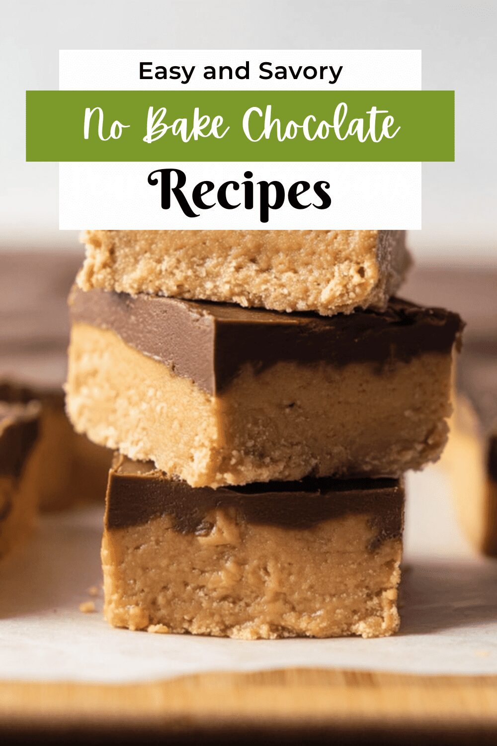No Bake Chocolate Peanut Butter Bars Recipe With Easy Ingredients 7 No Bake Chocolate Peanut Butter Bars