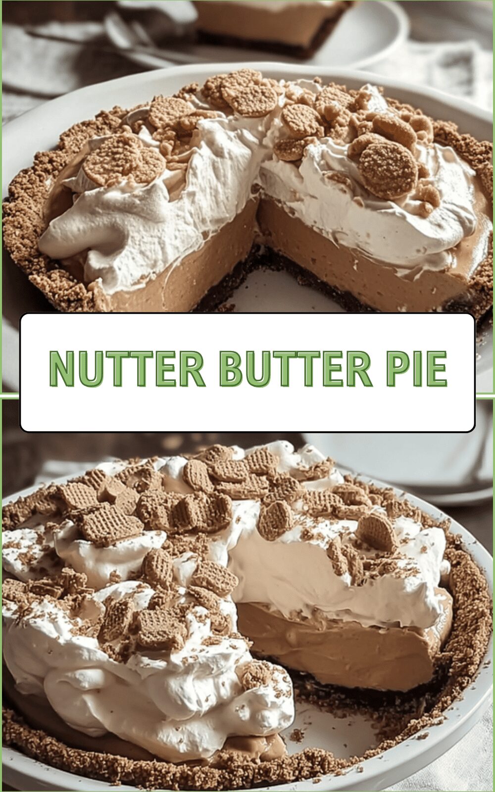 Nutter Butter Pie