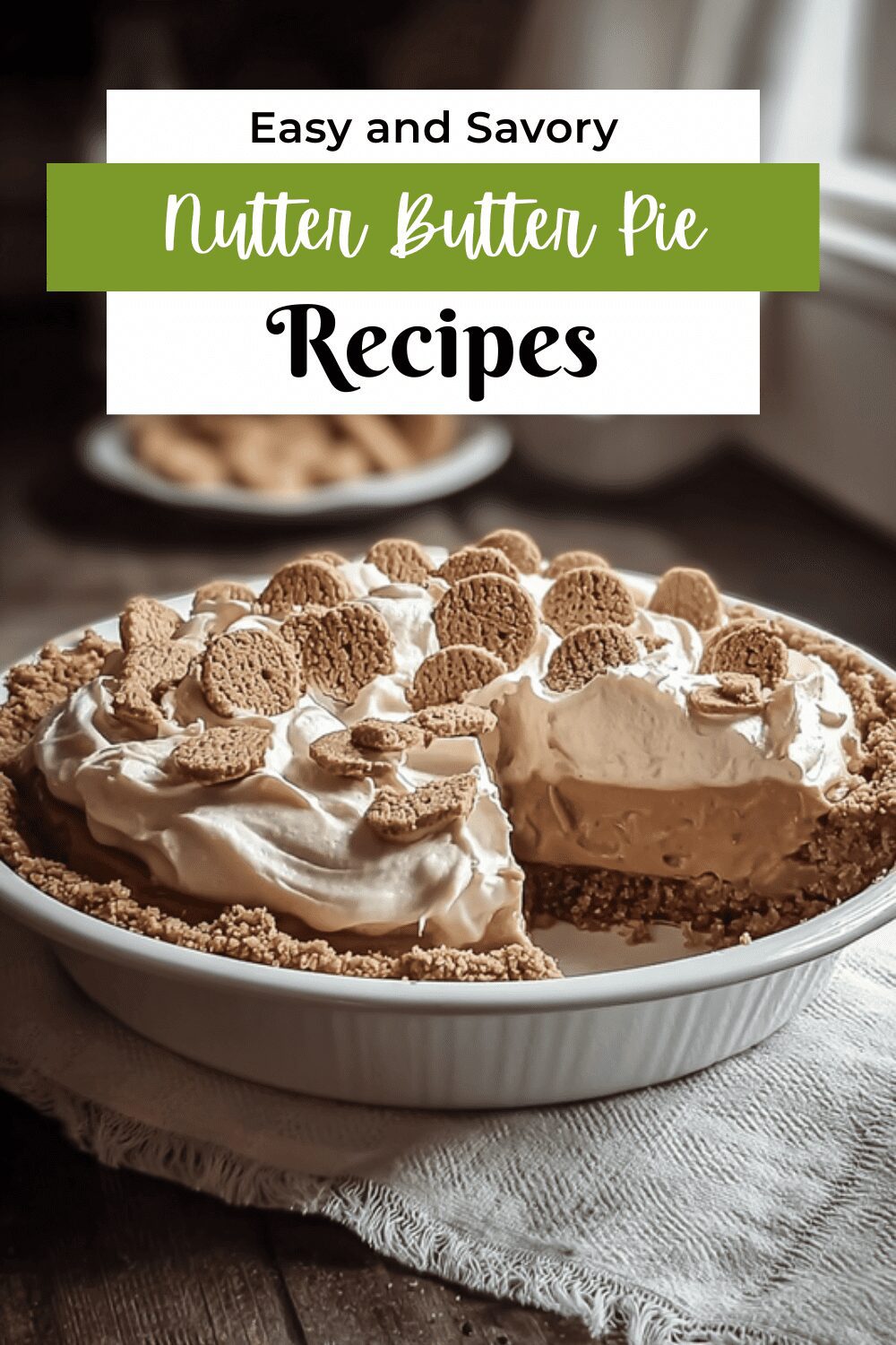 Nutter Butter Pie