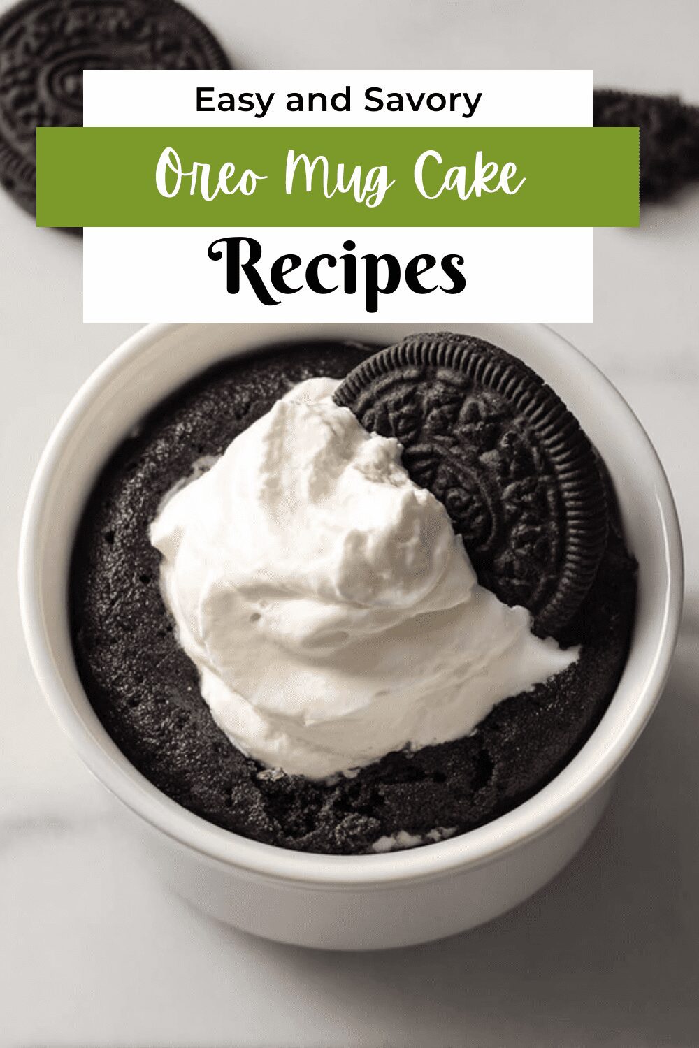 Oreo Mug Cake