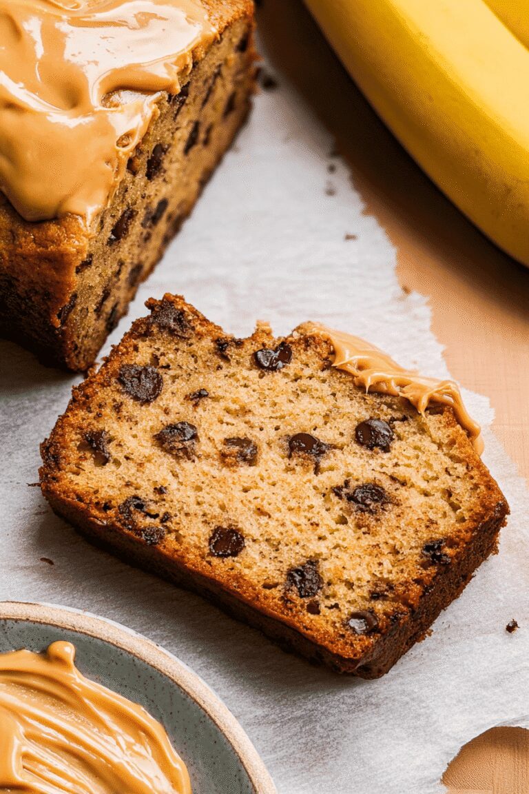 Peanut Butter Chocolate Chip Banana Bread 81.Png