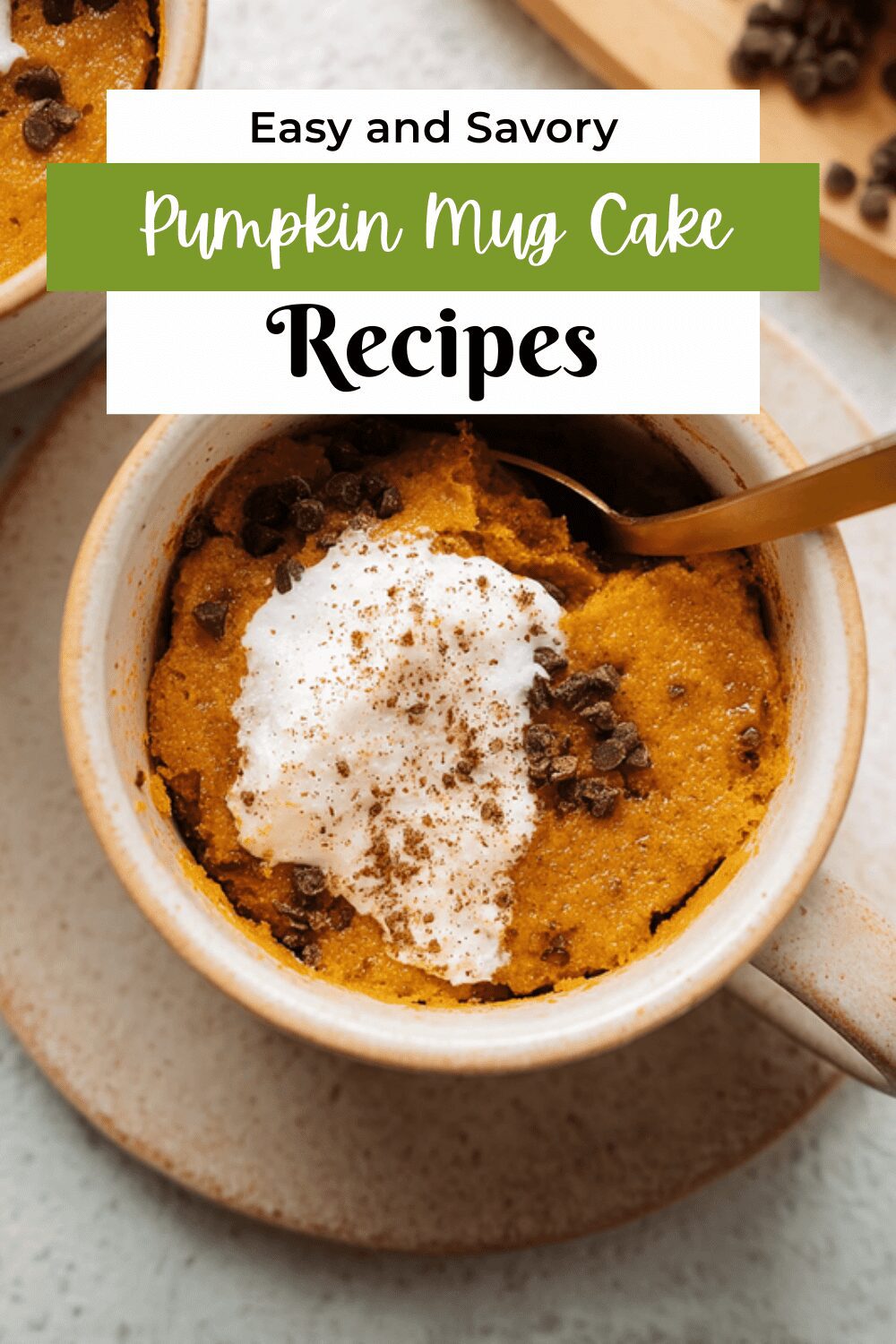 Pumpkin Mug Cake