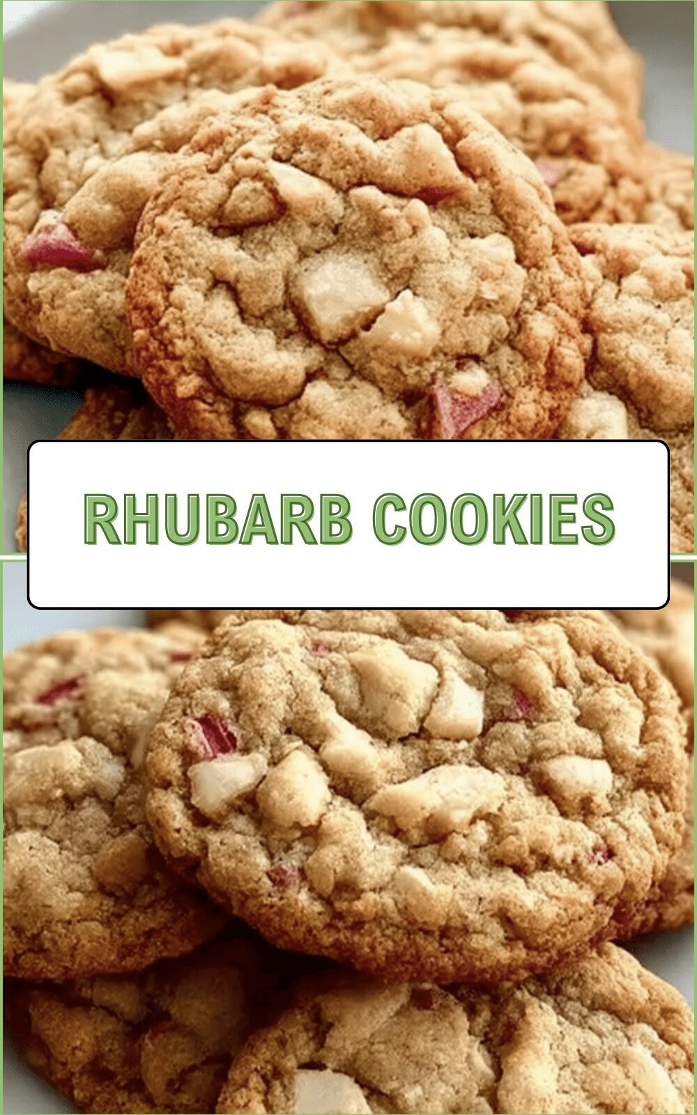 Rhubarb Cookies