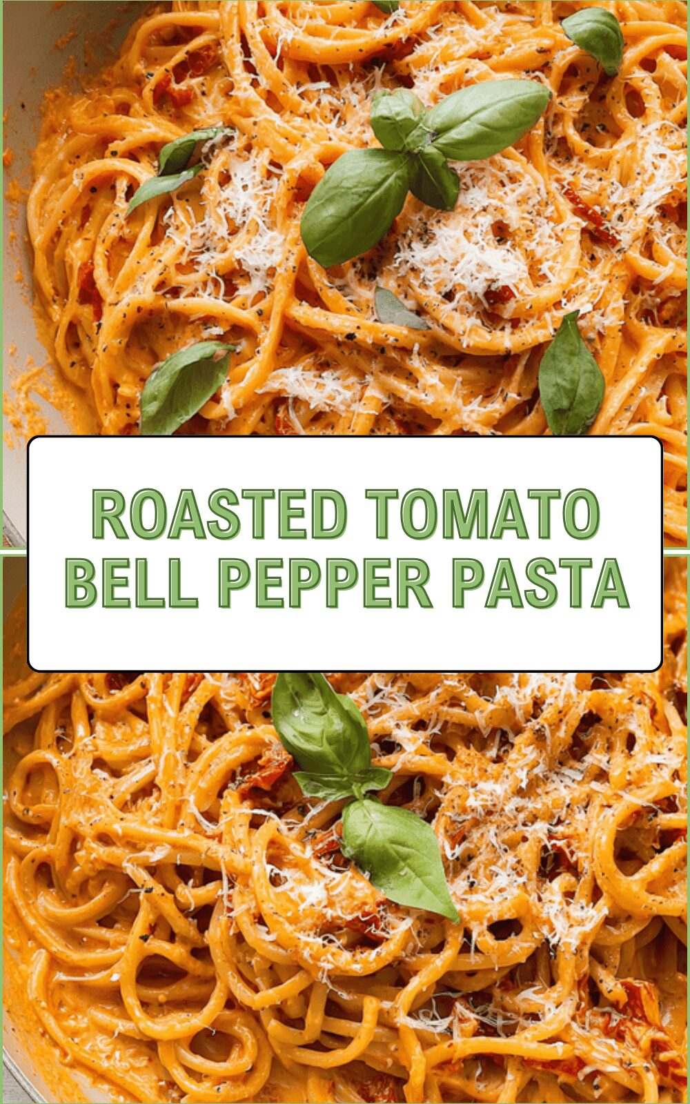 Roasted Tomato Bell Pepper Pasta