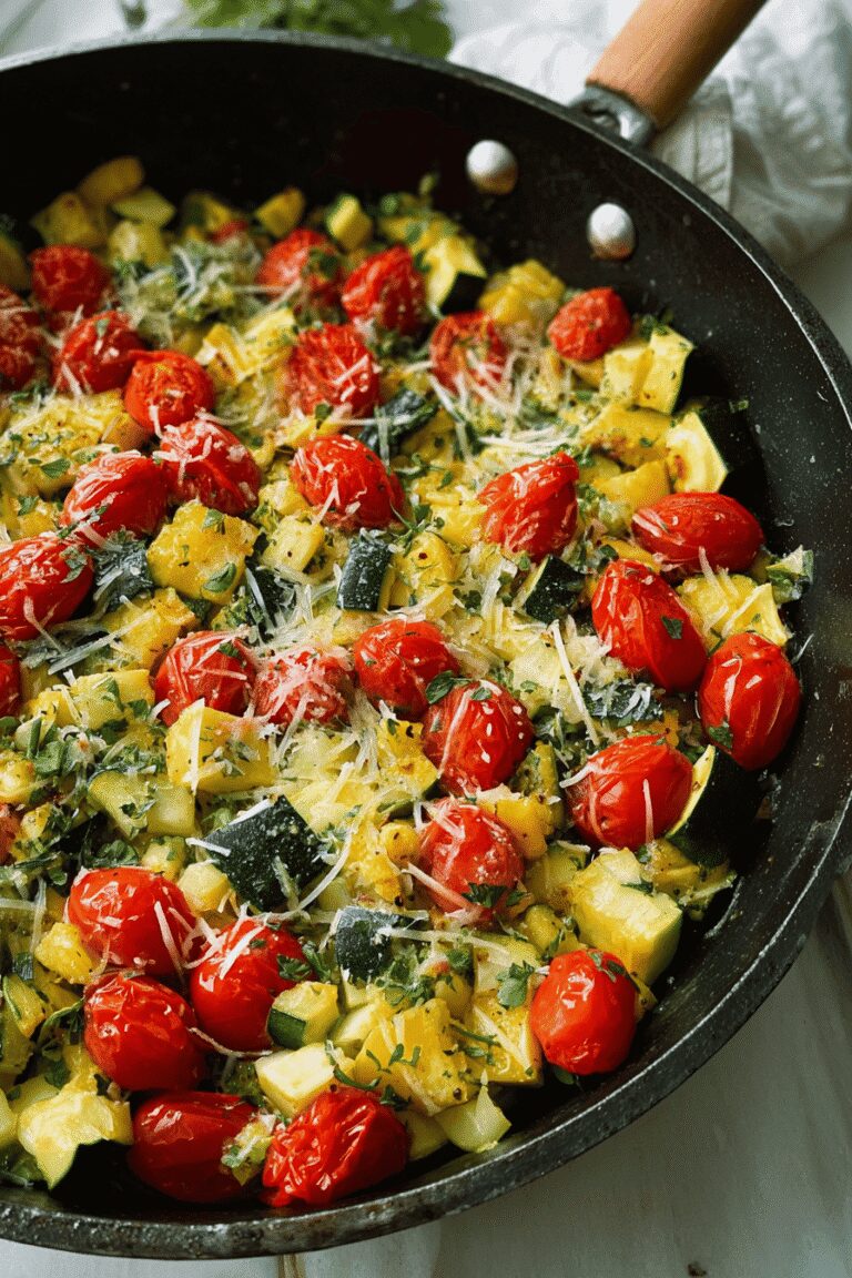 Skillet Garlic Parmesan Zucchini Squash Tomatoes 49.Png