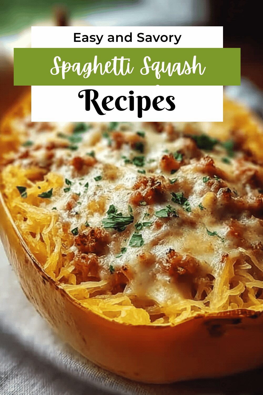 Spaghetti Squash Casserole Recipes With Easy And Delicious Ingredients 7 Spaghetti Squash Casserole