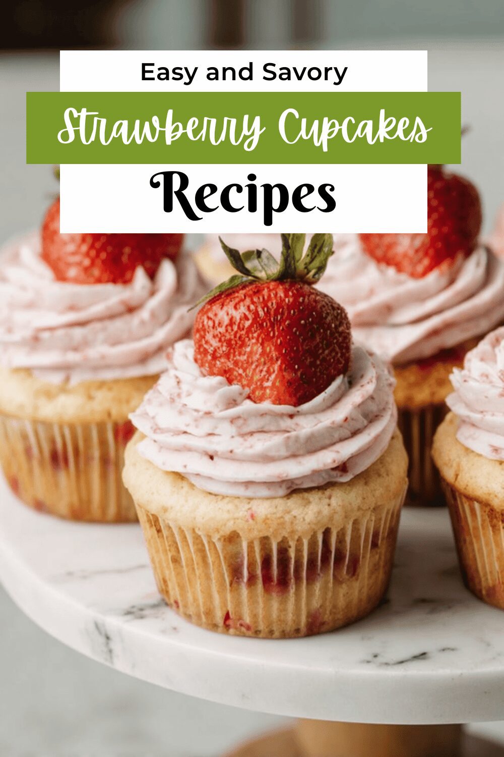 Strawberry Cupcakes