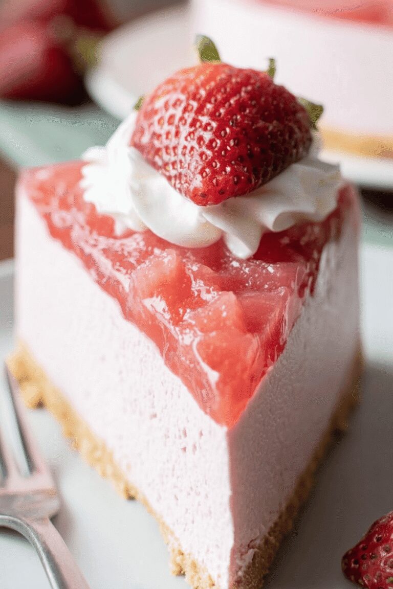 Strawberry Mousse Cake 82.Png