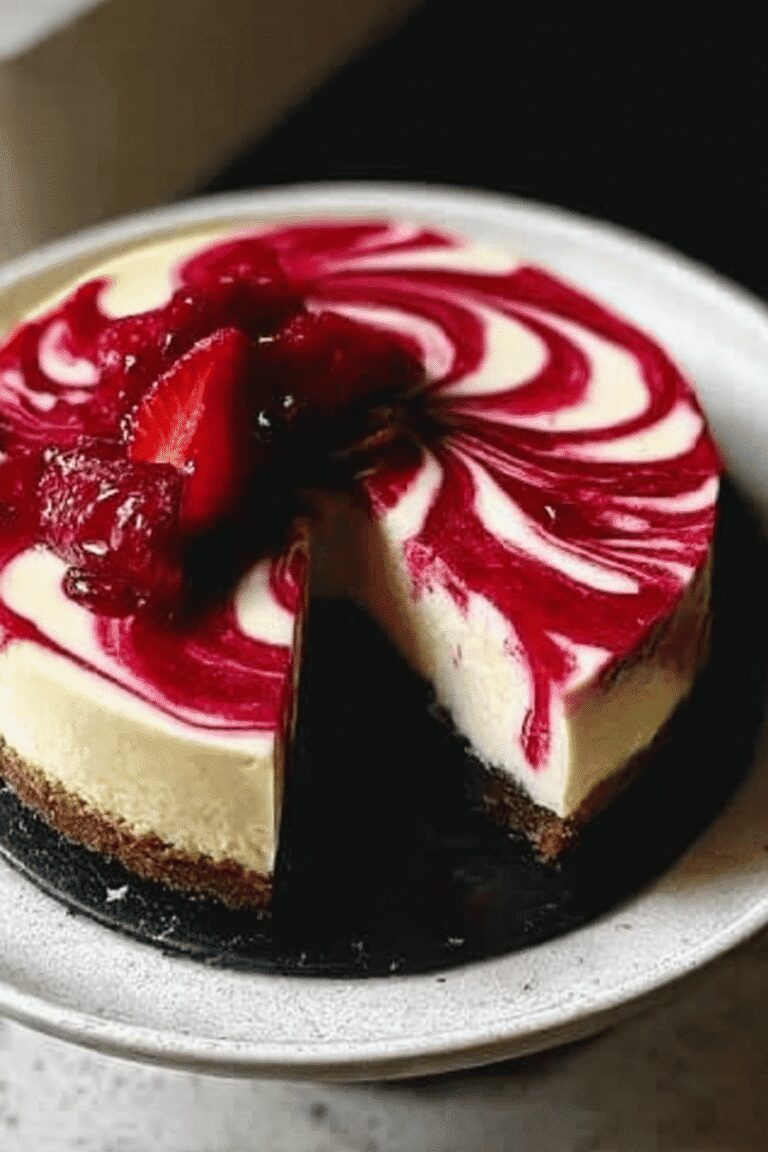 Strawberry Swirl Cheesecake 67.Png