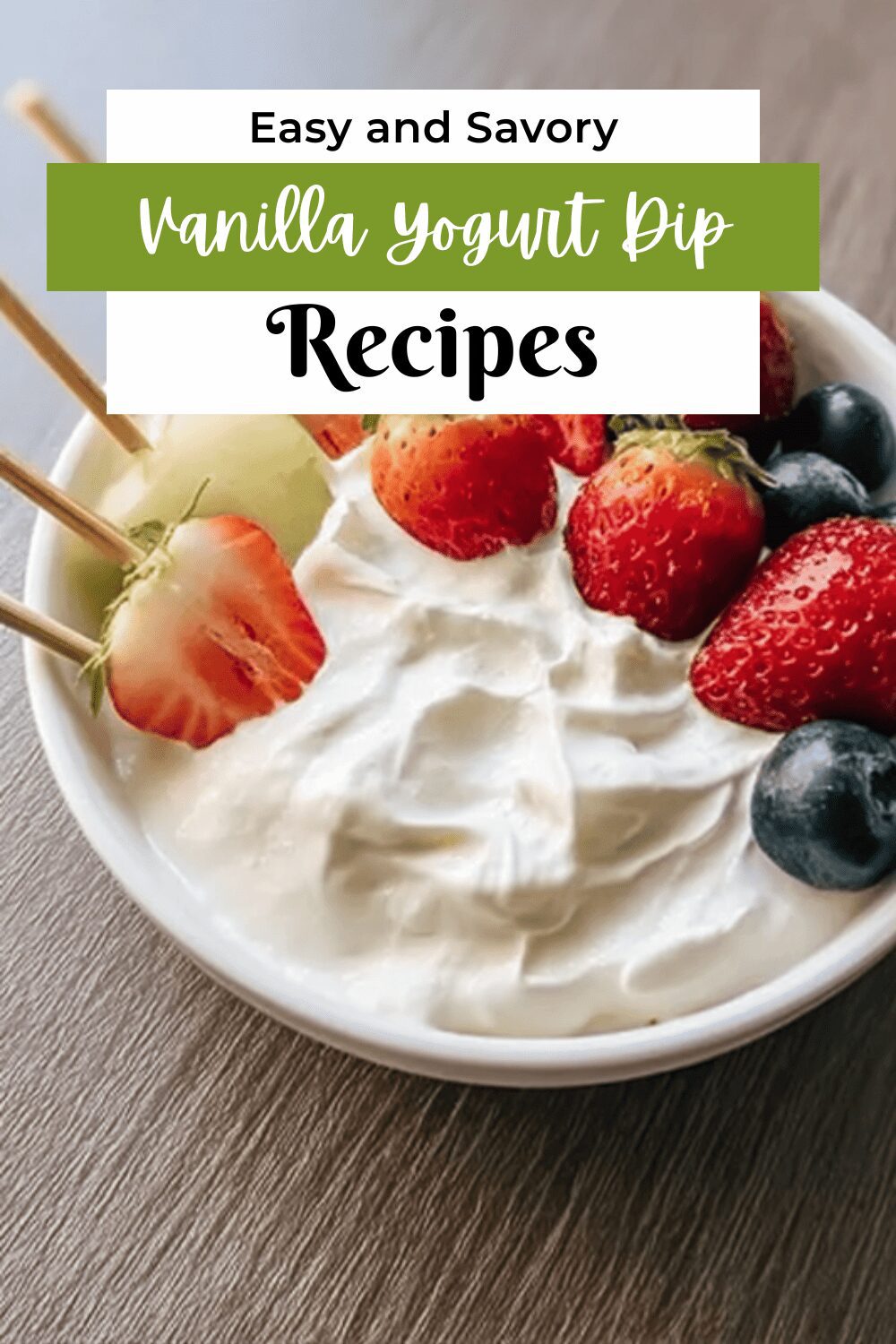 Vanilla Yogurt Dip