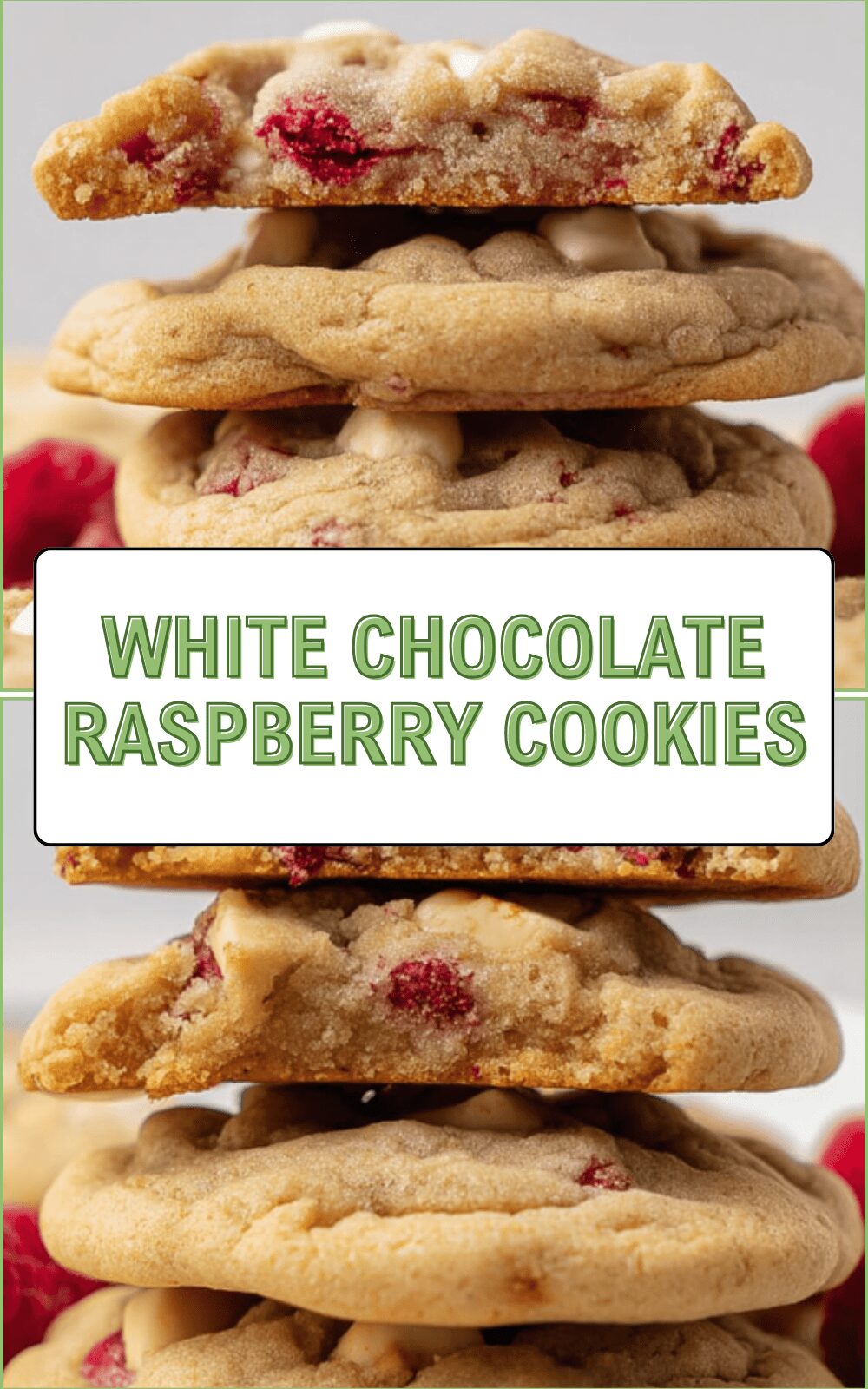 White Chocolate Raspberry Cookies With Soft, Chewy Texture 6 White Chocolate Raspberry Cookies