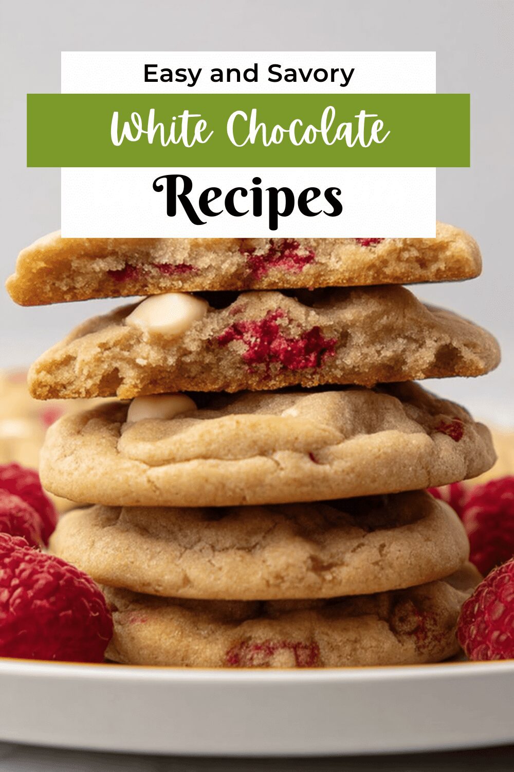 White Chocolate Raspberry Cookies With Soft, Chewy Texture 7 White Chocolate Raspberry Cookies