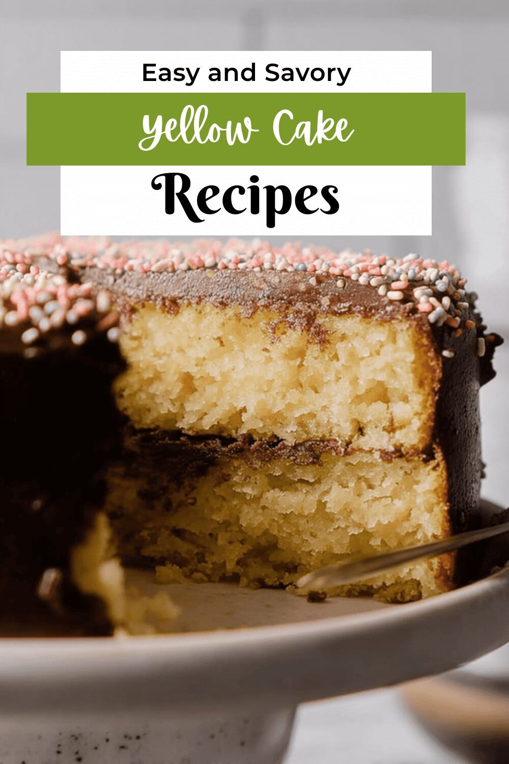 Yellow Cake Recipe Easy Steps For Moist And Fluffy Homemade Cake 7 Yellow Cake