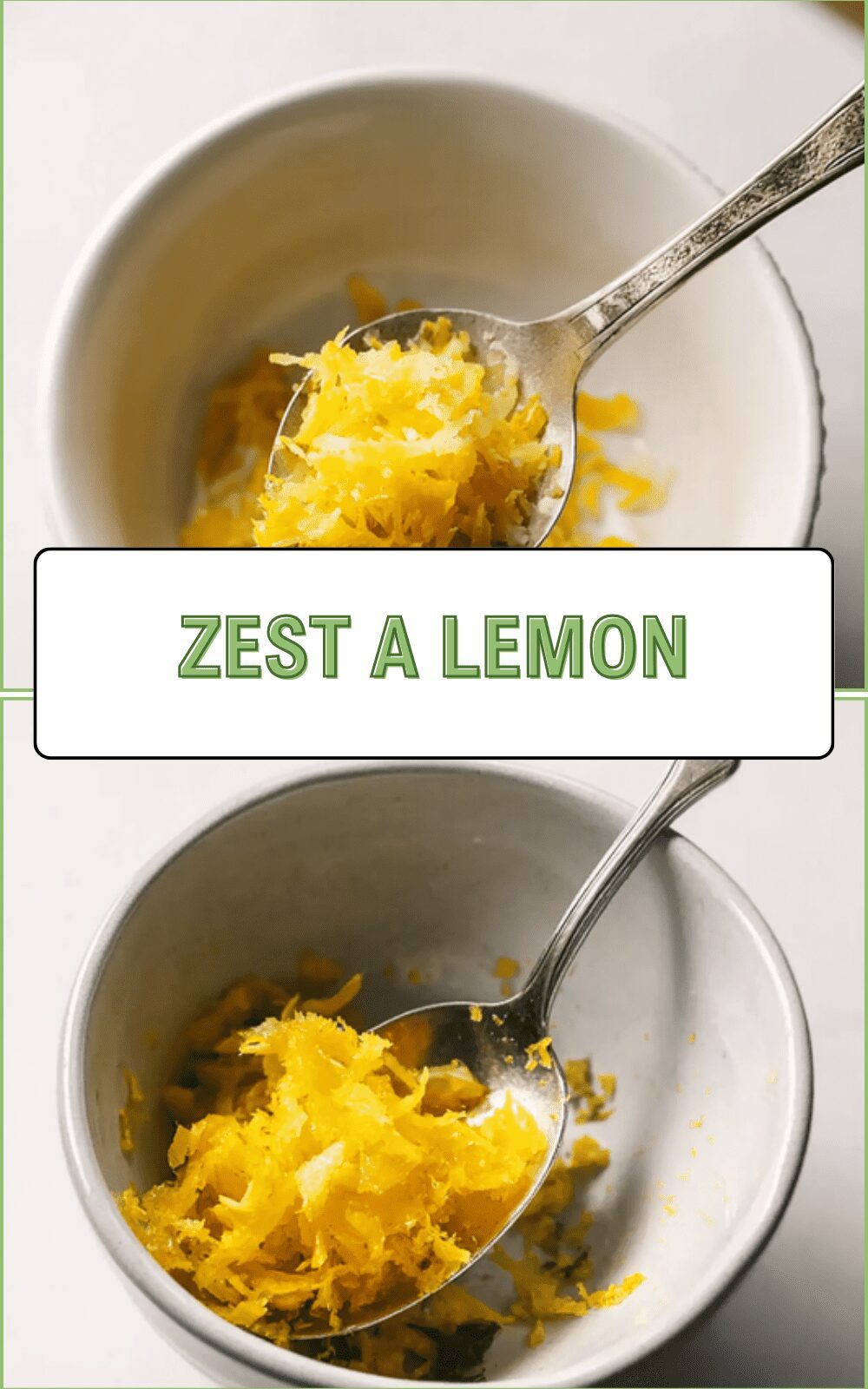 Zest A Lemon