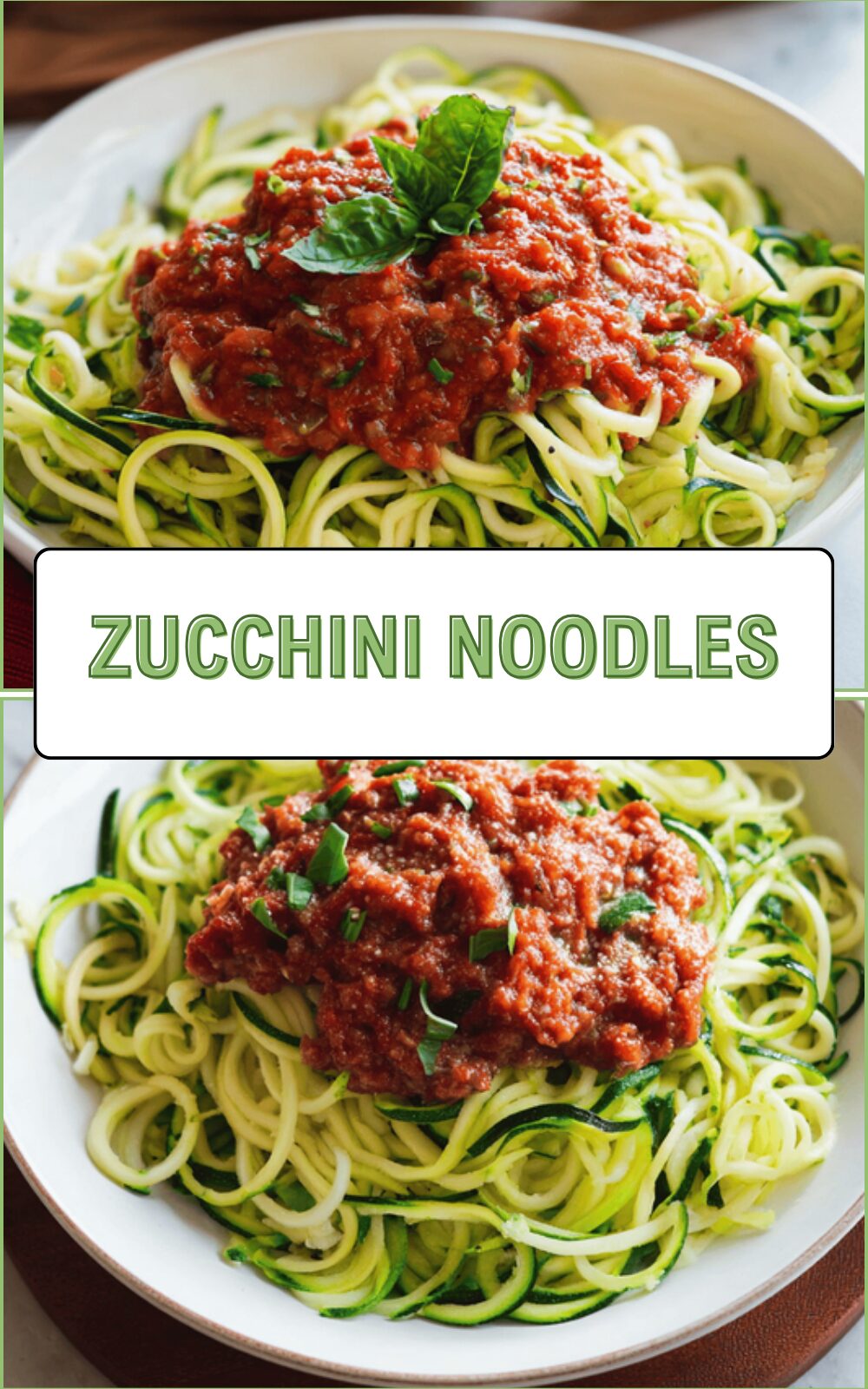 Zucchini Noodles
