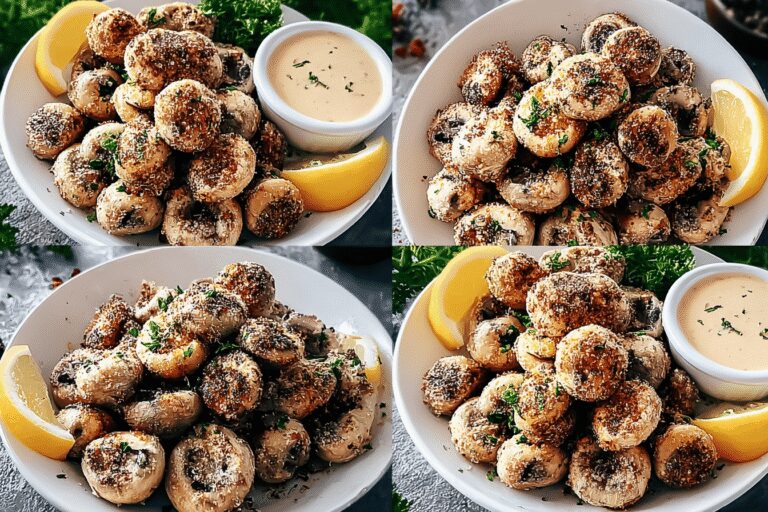Air Fryer Ranch Mushrooms 21.Png