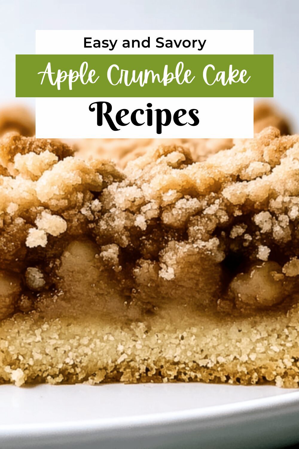 Apple Crumb Cake Recipe With Cinnamon And Streusel Topping 7 Apple Crumble Cake