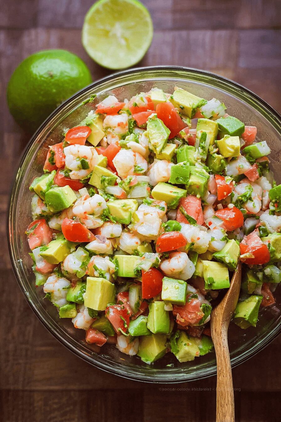 Avocado Shrimp Salsa
