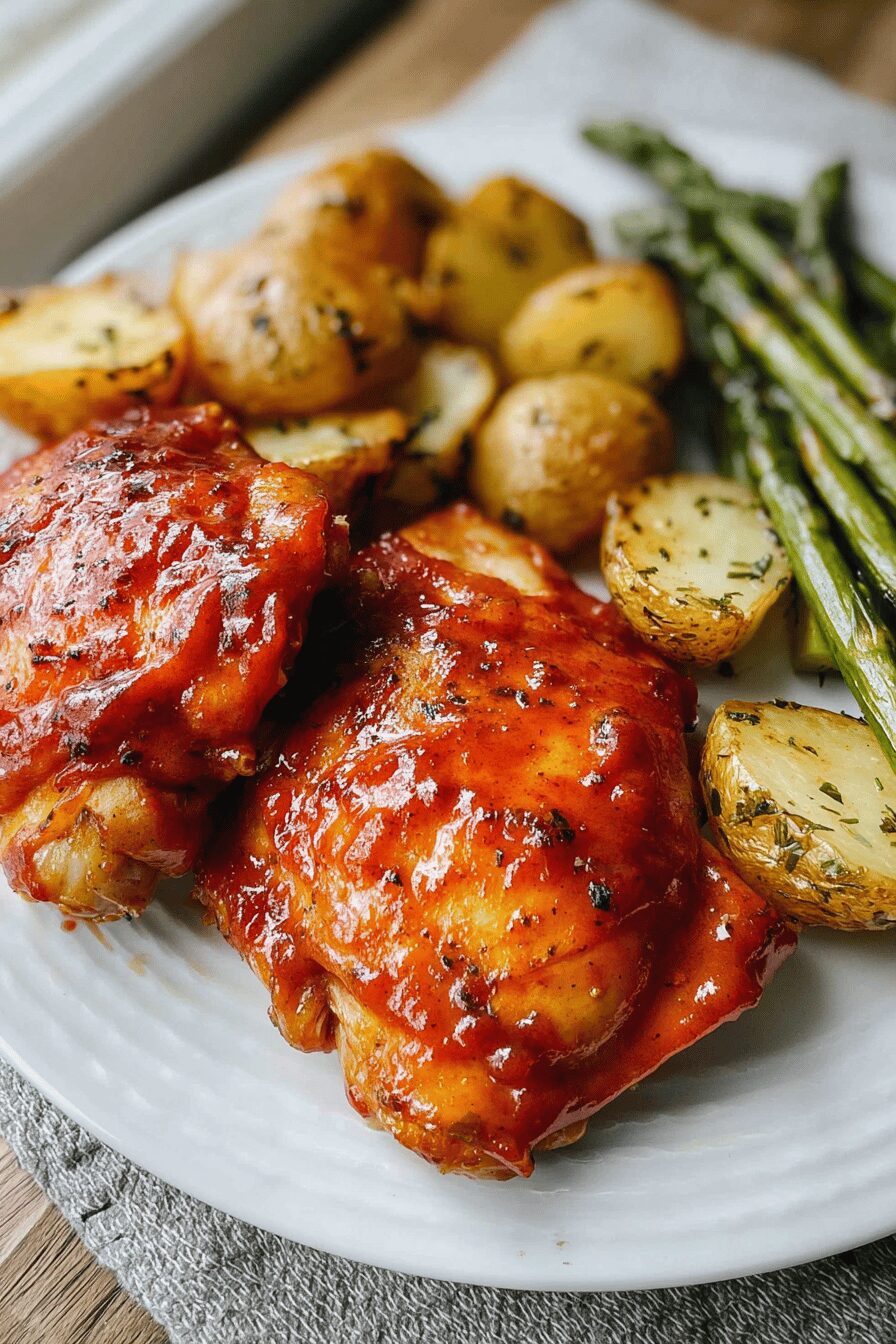 Baked Bbq Chicken Thighs