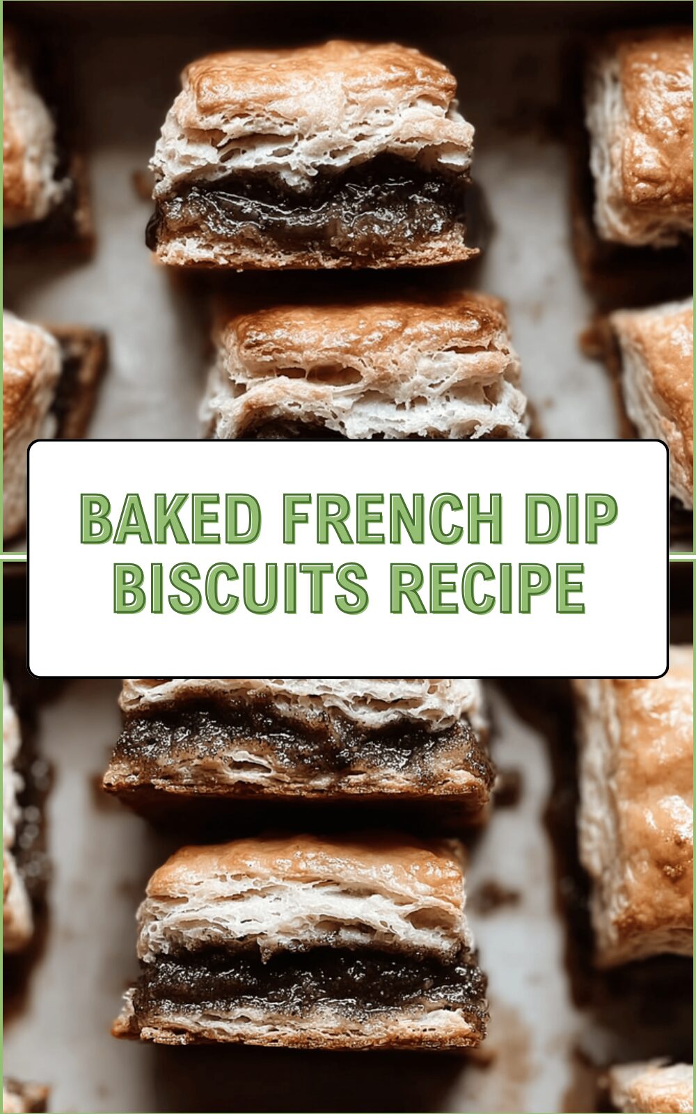 Baked French Dip Biscuits Recipe