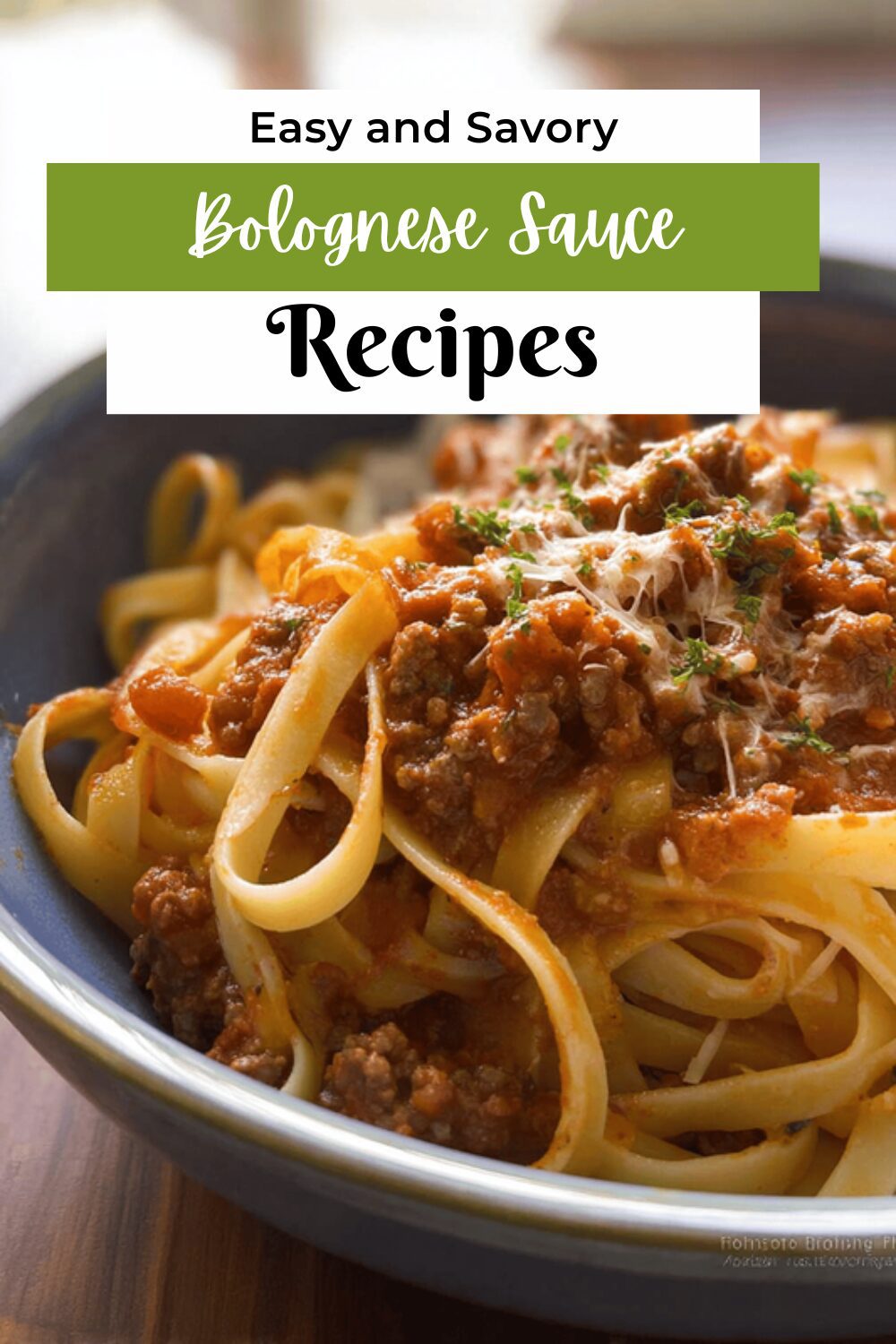 Bolognese Sauce