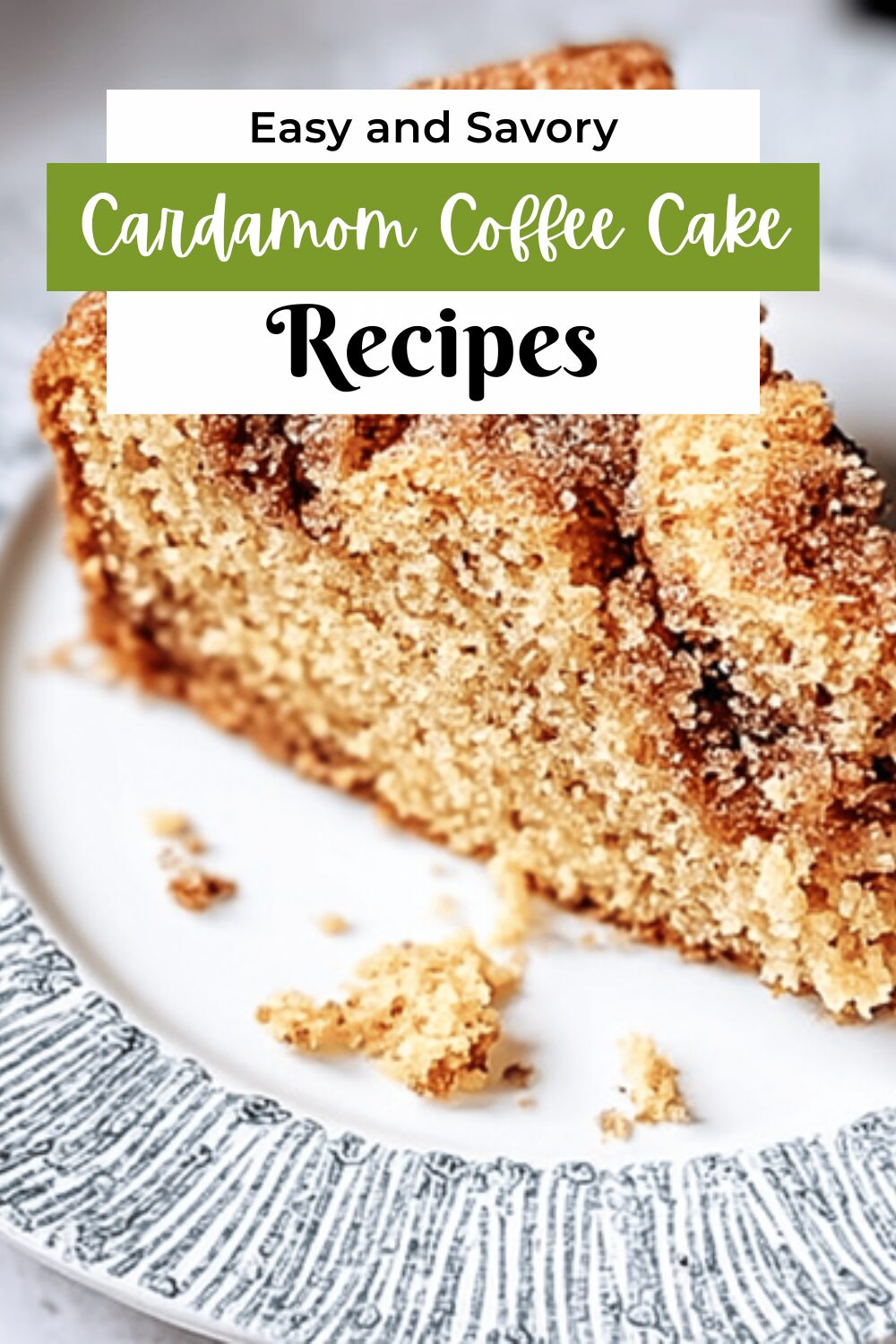 Cardamom Coffee Cake Recipe
