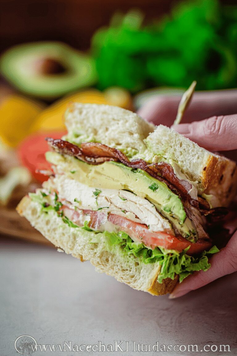 Chicken Bacon Avocado Sandwich 43.Png