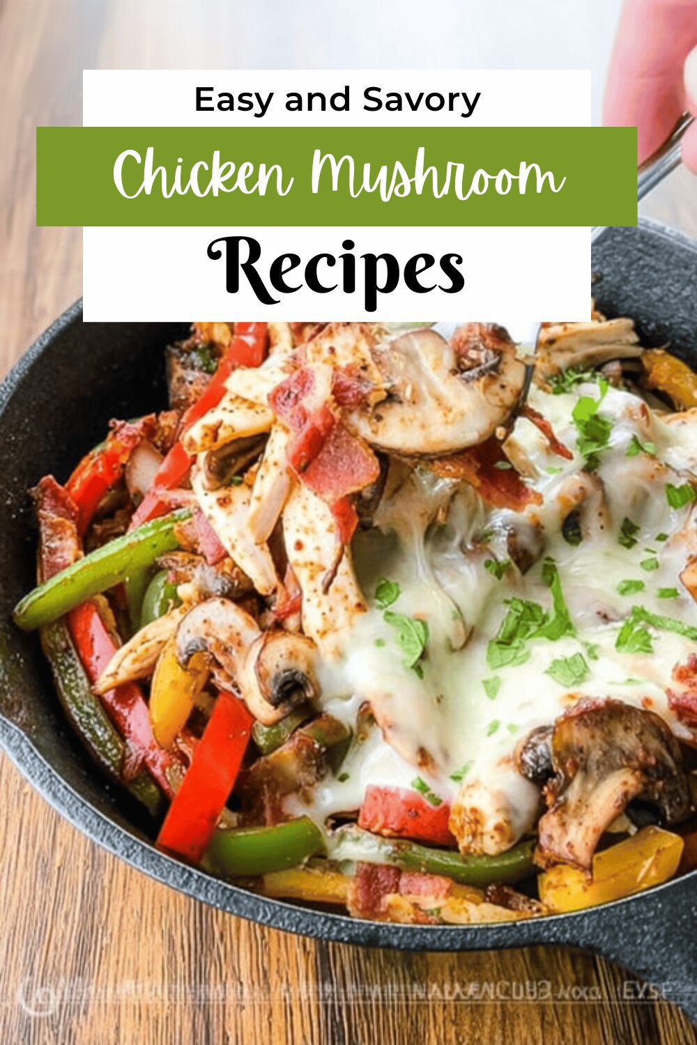 Chicken Mushroom Fajitas