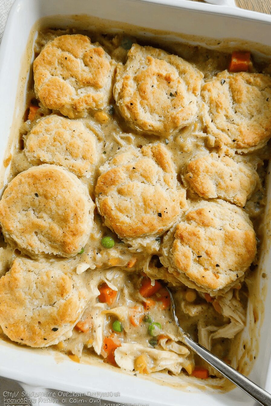 Chicken Pot Pie Casserole