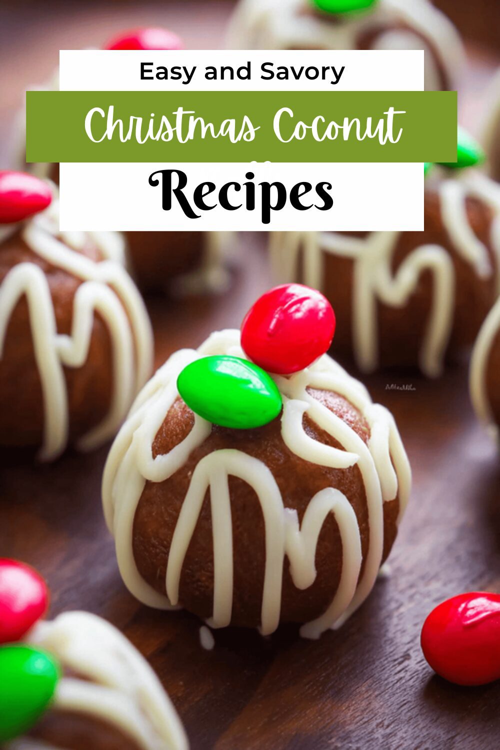 Christmas Coconut Balls
