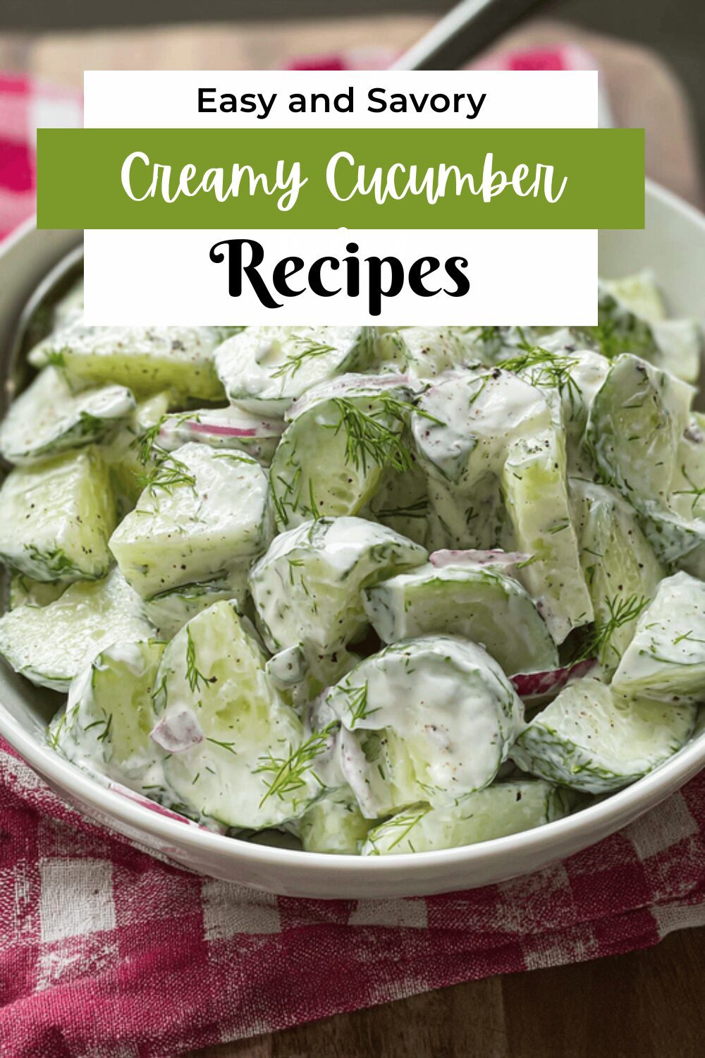 Creamy Cucumber Salad