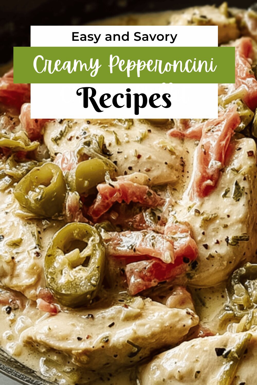 Creamy Pepperoncini Chicken Skillet