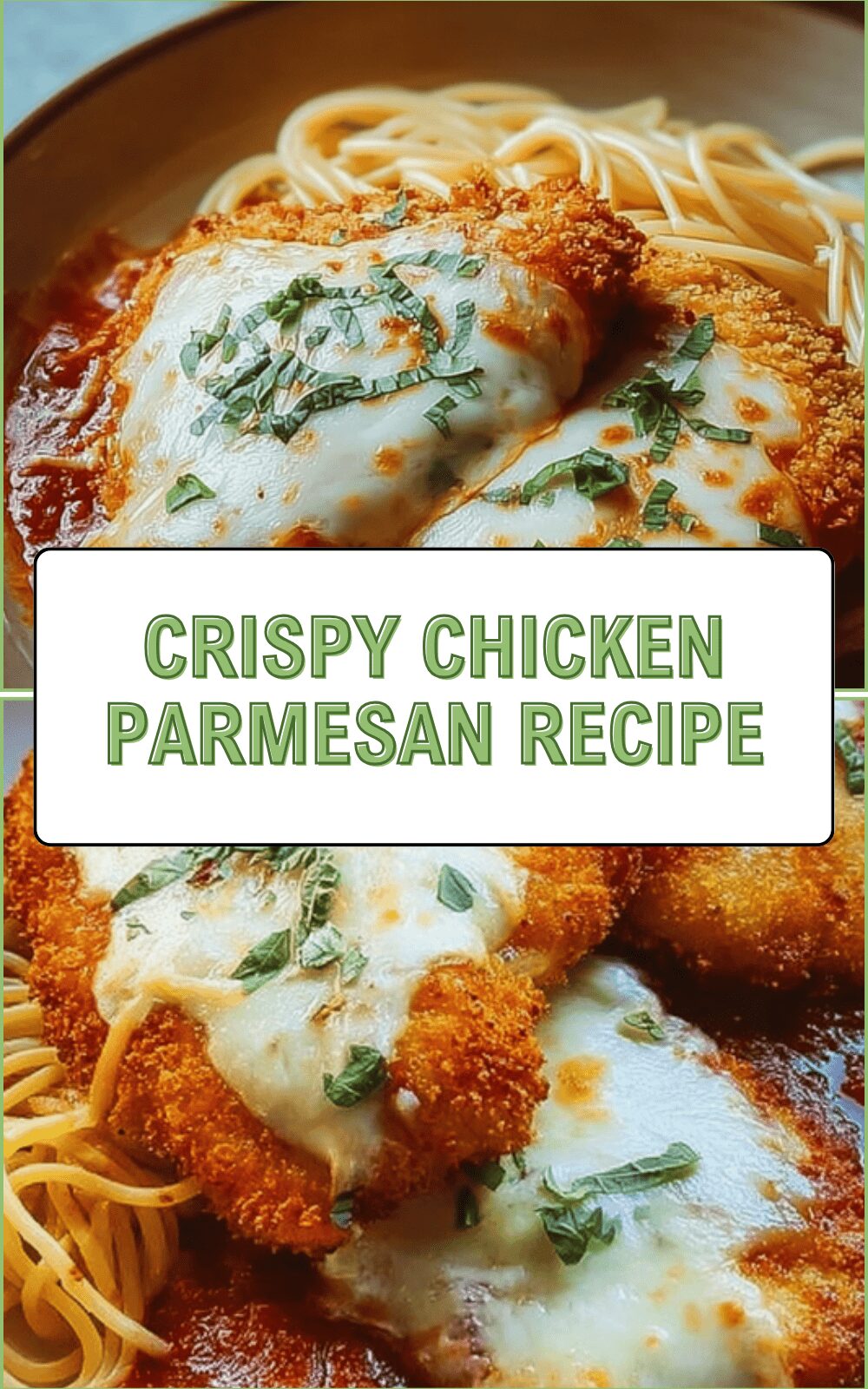 Crispy Chicken Parmesan Recipe