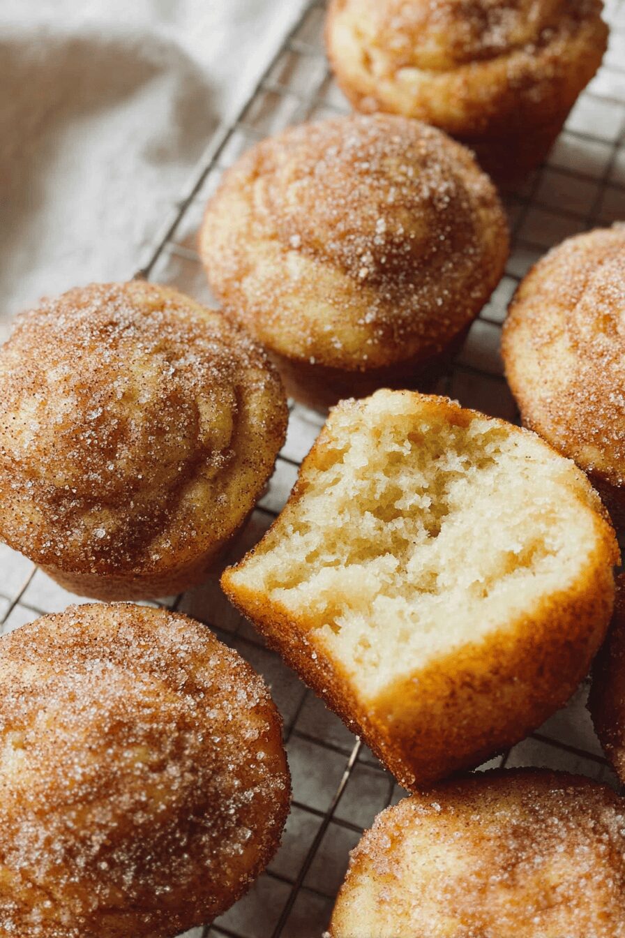 French Breakfast Puffs Recipe With Creamy Filling And Fluffy Texture 6 French Breakfast Muffins