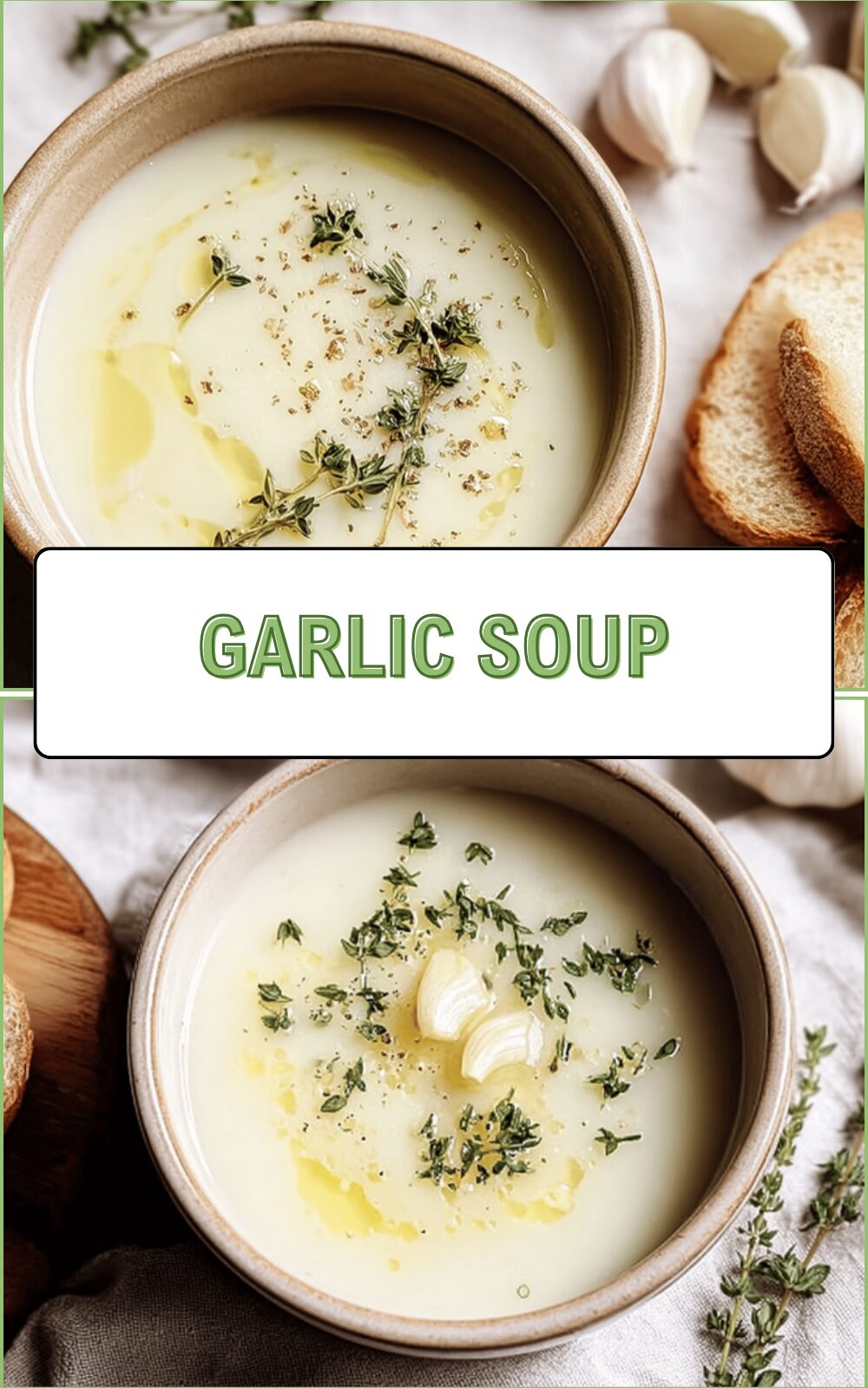 Roasted Garlic Soup Recipe Rich Creamy Flavor In Every Spoonful 6 Garlic Soup
