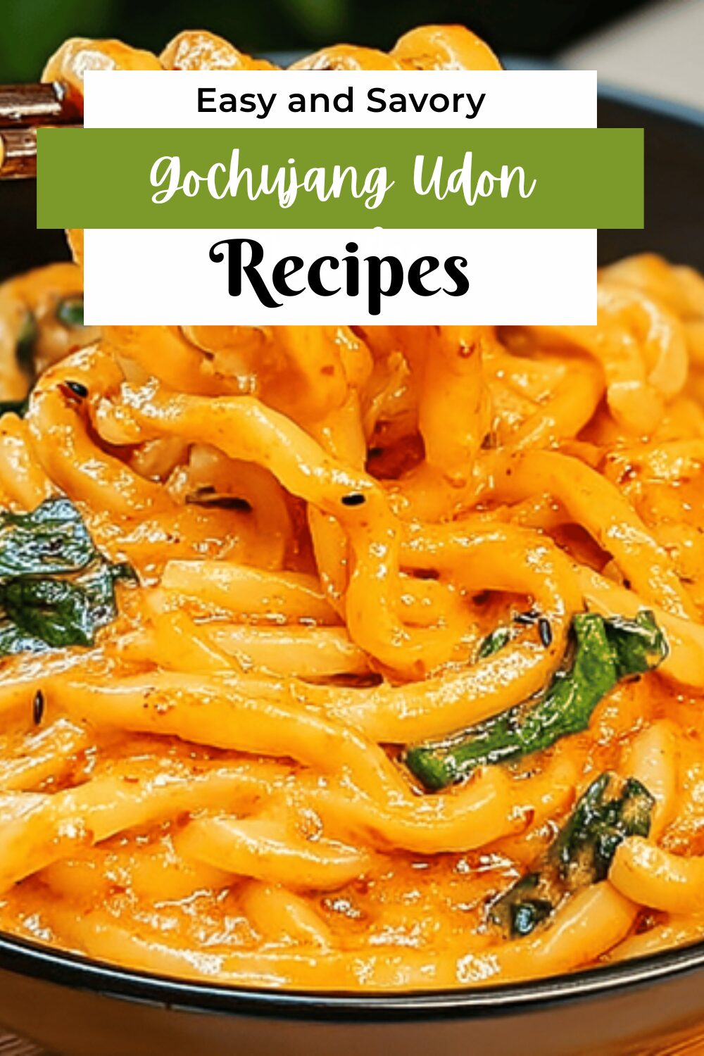 Gochujang Udon Noodles