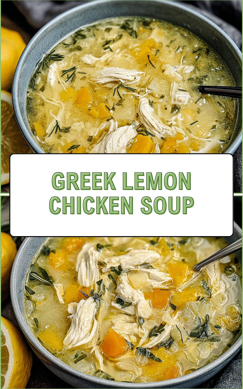Greek Lemon Chicken Soup
